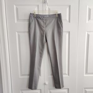DKNY Gray Work Pants Trousers Size 2